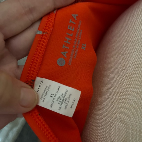 New!XL 2-Pieces Athleta Polynesian Flower Halter bikini/ bottoms XL DD-DDD - Picture 10 of 14